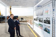 Azerbaijani President lays foundation stone for Shirvan-Mughan group water pipeline in Hajigabul (PHOTO)