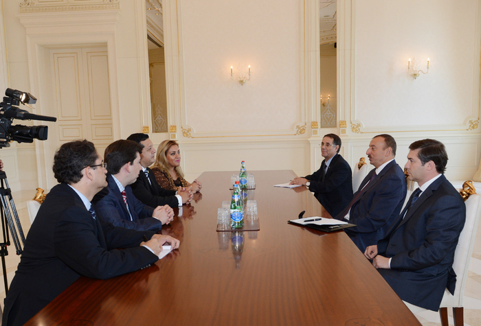 Azerbaijani President receives delegation led by President of Chamber of Deputies of Mexican Congress