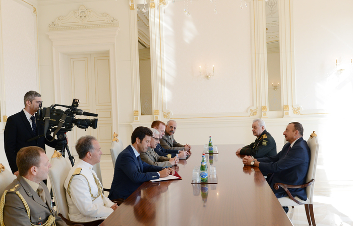 Azerbaijani President receives Chief of Defense Staff of Italian Armed Forces
