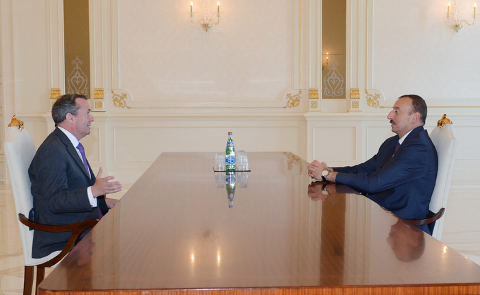 Azerbaijani President receives British MP