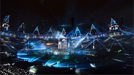 Azerbaijani President and his spouse attend the Opening Ceremony of London 2012 Olympic Games (PHOTO)