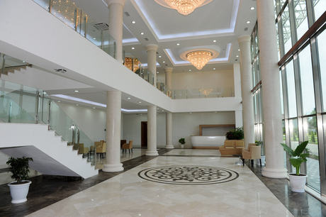 Azerbaijani President inaugurates newly reconstructed Heydar Aliyev Center in Lankaran (PHOTO)