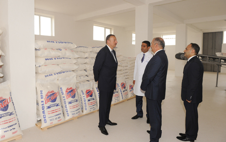 A flour factory of “Avanqard” LLC was launched in Jalilabad (PHOTO)