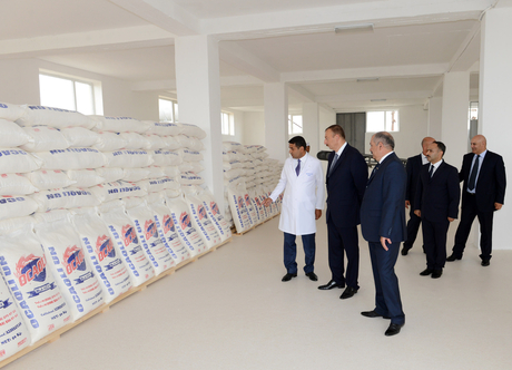 A flour factory of “Avanqard” LLC was launched in Jalilabad (PHOTO)