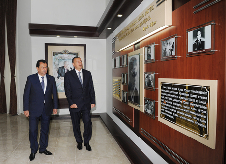 Azerbaijani President inaugurates newly reconstructed Heydar Aliyev Center in Lankaran (PHOTO)