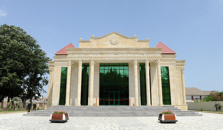 Azerbaijani President inaugurates Heydar Aliyev Art Center in Jalilabad (PHOTO)
