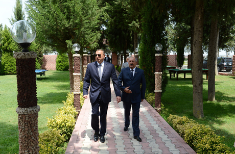President of Azerbaijan gets acquainted with newly reconstructed Youth Park and Flag Square in Jalilabad (PHOTO)
