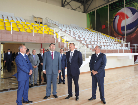 President Ilham Aliyev opens Jalilabad Olympic Sports Complex (PHOTO)