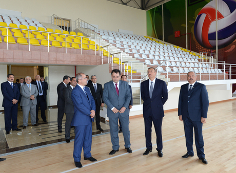 President Ilham Aliyev opens Jalilabad Olympic Sports Complex (PHOTO)