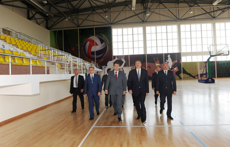 President Ilham Aliyev opens Jalilabad Olympic Sports Complex (PHOTO)