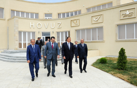 President Ilham Aliyev opens Jalilabad Olympic Sports Complex (PHOTO)