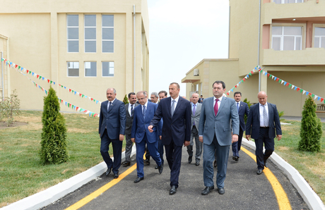President Ilham Aliyev opens Jalilabad Olympic Sports Complex (PHOTO)