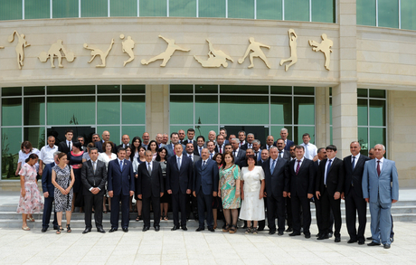 President Ilham Aliyev opens Jalilabad Olympic Sports Complex (PHOTO)