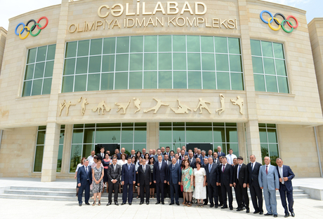 President Ilham Aliyev opens Jalilabad Olympic Sports Complex (PHOTO)