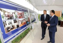 Azerbaijani President attends ceremony of laying foundation stone of Youth Center in Lankaran region (PHOTO)