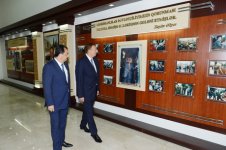 Azerbaijani President inaugurates newly reconstructed Heydar Aliyev Center in Lankaran (PHOTO)