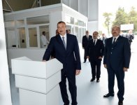 President Ilham Aliyev visits Jalilabad Broiler`s newly-reconstructed poultry meat production facility (PHOTO)