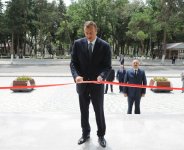 Azerbaijani President inaugurates Heydar Aliyev Art Center in Jalilabad (PHOTO)