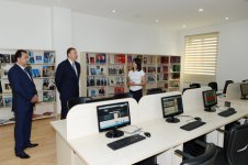 Azerbaijani President inaugurates newly reconstructed Heydar Aliyev Center in Lankaran (PHOTO)
