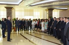 President Ilham Aliyev opens Jalilabad Olympic Sports Complex (PHOTO)