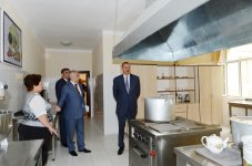 President Ilham Aliyev inspects newly-reconstructed orphanage and kindergarten No 268 in Bulbule (PHOTO)