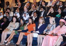 Azerbaijani President and his spouse attend Crans Montana Forum in Baku (PHOTO)