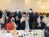 Azerbaijani President and his spouse attend Crans Montana Forum in Baku (PHOTO)