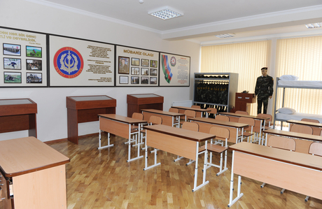 President Ilham Aliyev opens secondary school and kindergarten (PHOTO)