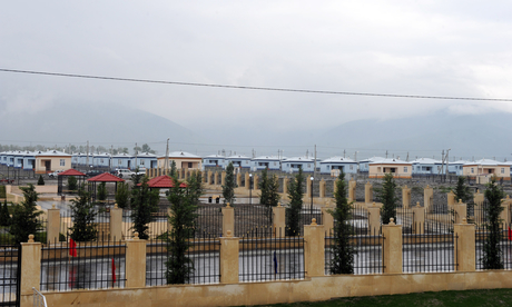 President Ilham Aliyev opens new residential area for 423 IDP families in Shaki (PHOTO)