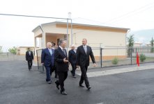 President Ilham Aliyev opens new residential area for 423 IDP families in Shaki (PHOTO)