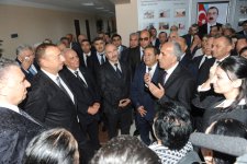 President Ilham Aliyev opens new residential area for 423 IDP families in Shaki (PHOTO)