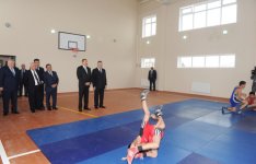 President Ilham Aliyev opens new residential area for 423 IDP families in Shaki (PHOTO)