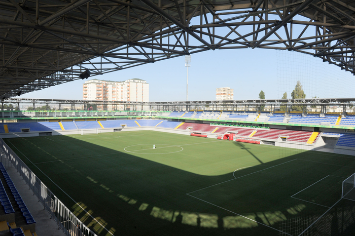 Azerbaijani President and his spouse open 8 KM stadium in Baku (PHOTO)