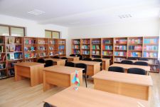 Azerbaijan`s first lady opens boarding school and new stadium in Baku (PHOTO)