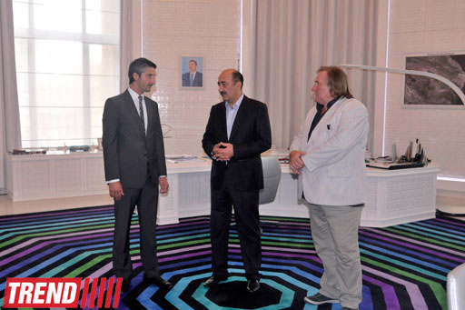 World-renowned actor attends contract signing ceremony on Azerbaijanfilm studio reconstruction in Baku (PHOTO)