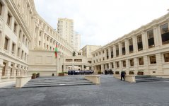 President Ilham Aliyev opens newly reconstructed school No 18 in Baku on Knowledge Day (PHOTO)