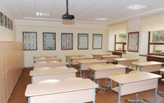 President Ilham Aliyev opens newly reconstructed school No 18 in Baku on Knowledge Day (PHOTO)