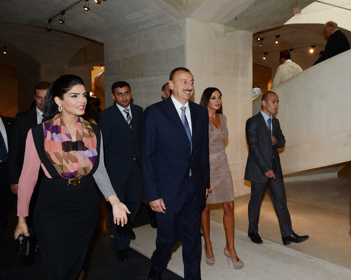 President Ilham Aliyev and his spouse attended opening of Islamic art exhibition halls at Louvre Museum (PHOTO)