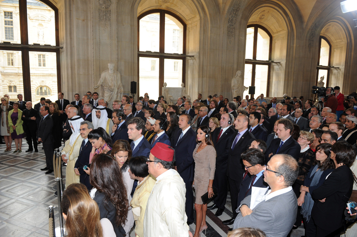 President Ilham Aliyev and his spouse attended opening of Islamic art exhibition halls at Louvre Museum (PHOTO)