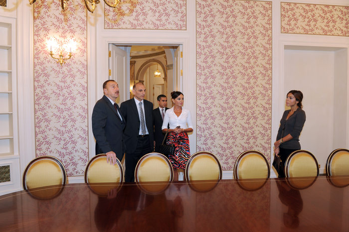 Azerbaijani President attends opening of Azerbaijani Cultural Center in Paris (PHOTO)