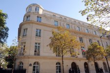 Azerbaijani President attends opening of Azerbaijani Cultural Center in Paris (PHOTO)