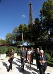 Azerbaijani President attends opening of Azerbaijani Cultural Center in Paris (PHOTO)