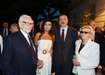 Ilham Aliyev and his spouse attends reception on the occasion of opening of Azerbaijani Cultural Center in Paris (PHOTO)