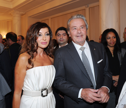 Ilham Aliyev and his spouse attends reception on the occasion of opening of Azerbaijani Cultural Center in Paris (PHOTO)