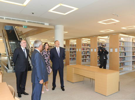 President Ilham Aliyev and his spouse opens Diplomatic Academy’s new building (PHOTO)