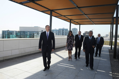 President Ilham Aliyev and his spouse opens Diplomatic Academy’s new building (PHOTO)