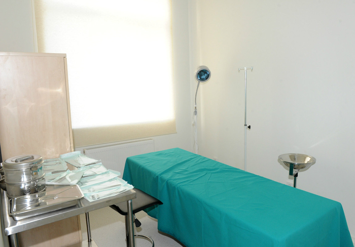 Azerbaijani President inaugurates newly reconstructed city polyclinic No 32 in Alat settlement (PHOTO)