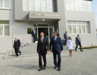 Azerbaijani President inaugurates newly reconstructed city polyclinic No 32 in Alat settlement (PHOTO)