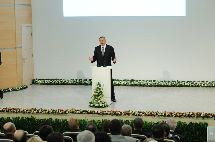 Azerbaijani President and First Lady participate in opening of MSU Baku branch’s new building (PHOTO)