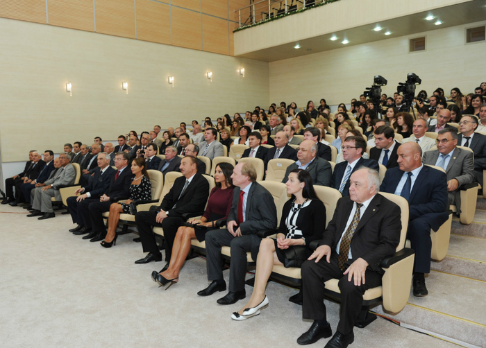 Azerbaijani President and First Lady participate in opening of MSU Baku branch’s new building (PHOTO)